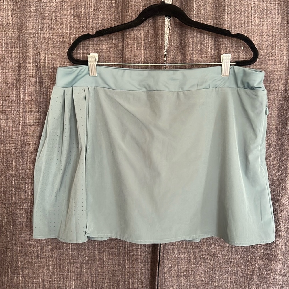 Avia teal athletic skort size XL pickleball tennis golf
